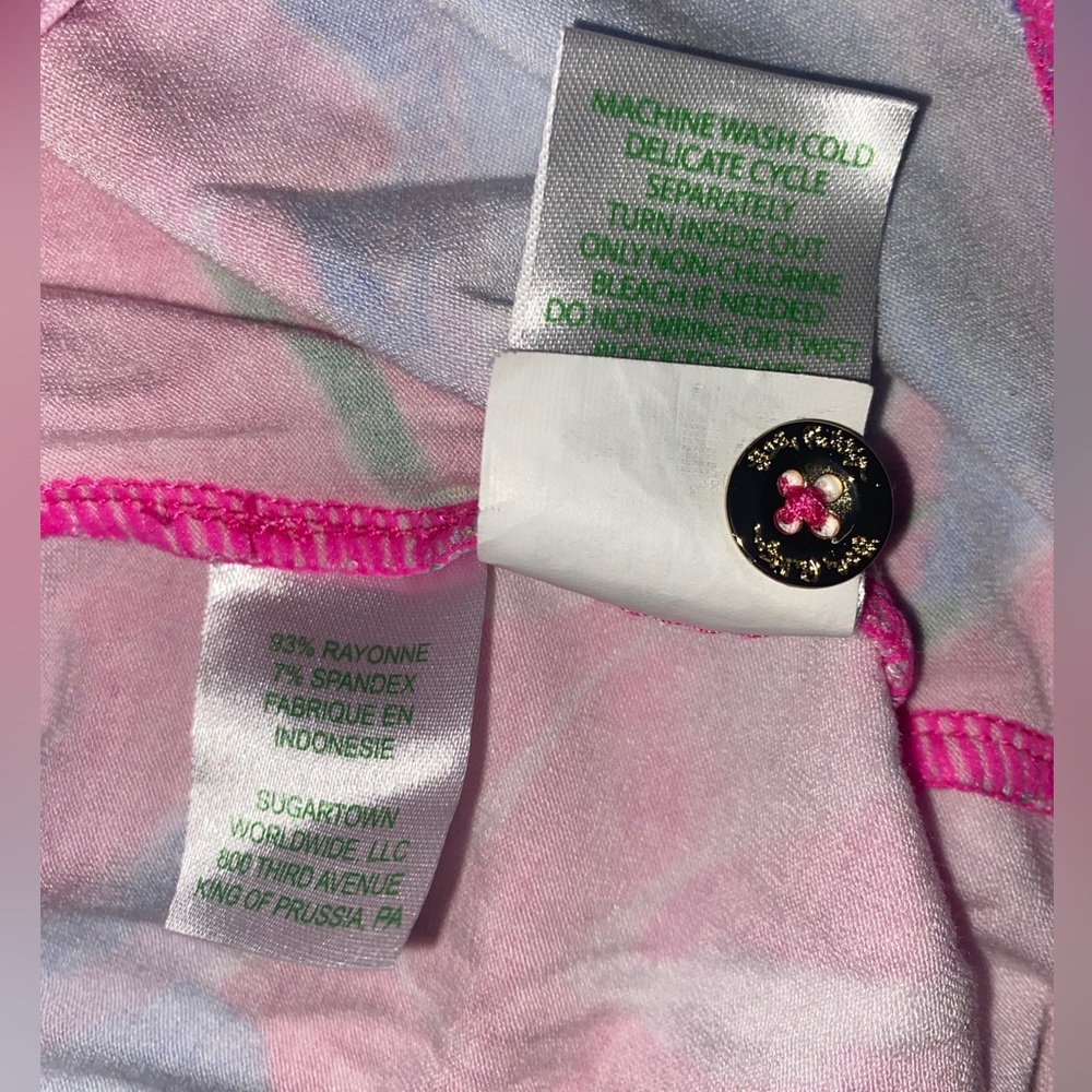 Lilly Pulitzer XXS Pretty In Pink
KAISLEY SWING DRESS Dual Neck
Long Sleeves - Picture 10 of 10